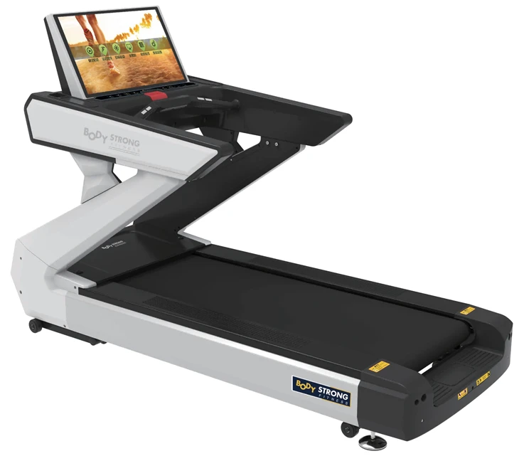Body Strong Fitness Luksus kommersiell tredemølle